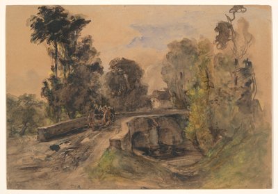 Stenbroen af Pierre Etienne Theodore Rousseau