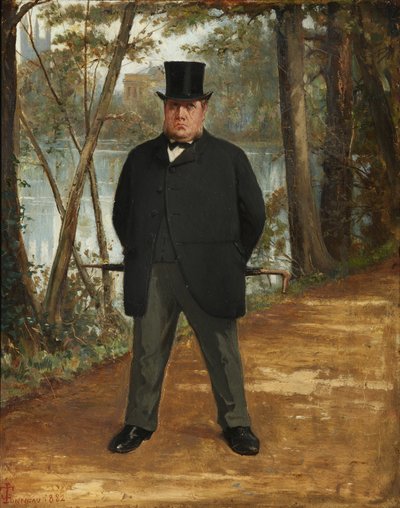 John Edward Henderson af Pierre François Joseph Tonneau