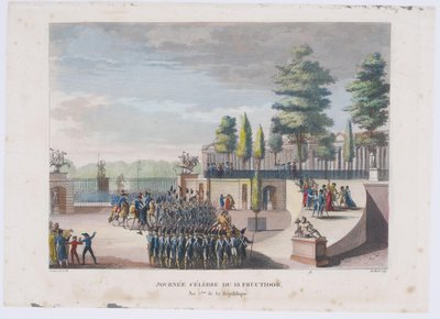 Kuppet af 18 Fructidor, år V, 1804 af Pierre Gabriel Berthault