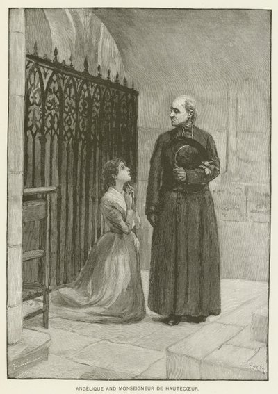 Angelique og Monsignor de Hautecoeur af Pierre Georges Jeanniot