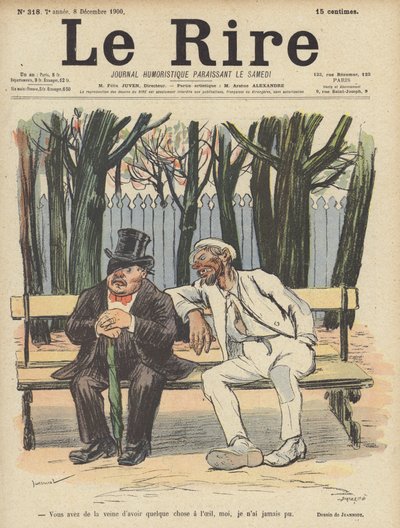 Illustration til Le Rire af Pierre Georges Jeanniot