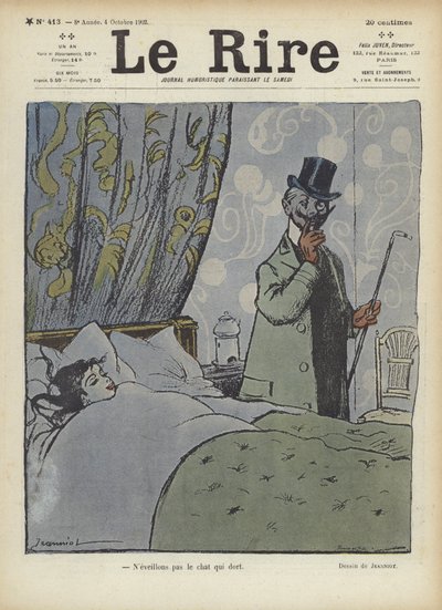 Illustration til Le Rire af Pierre Georges Jeanniot