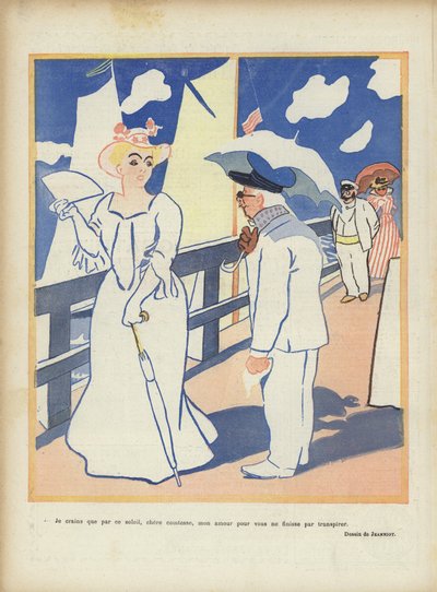 Illustration til Le Rire af Pierre Georges Jeanniot