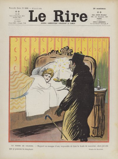 Illustration til Le Rire af Pierre Georges Jeanniot