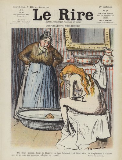 Illustration til Le Rire af Pierre Georges Jeanniot