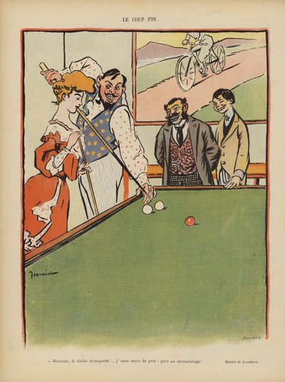 Illustration til Le Rire af Pierre Georges Jeanniot