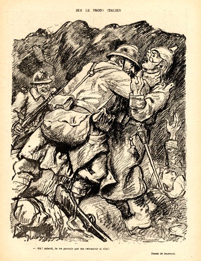 Illustration til magasinet "Le Rire Rouge" af Pierre Georges Jeanniot