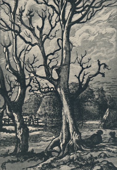 En terrasse, 1919 af Pierre Gusman
