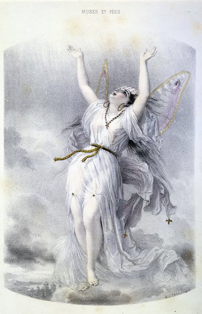 Fairy: La Peri - i "Mythological women"", af Mery og Foelix, ill. af G. Staal, red. af Gouet af Pierre Gustave Eugene Staal