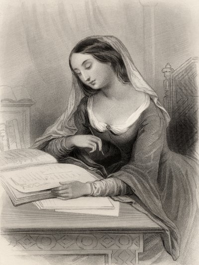 Heloise (1101-60) illustration fra 