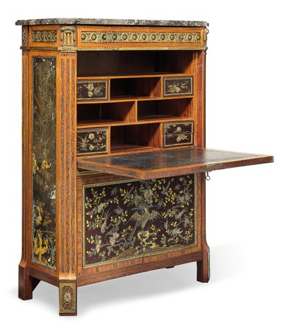 Louis XVI Secretaire a Abbatant, slutningen af det 18. århundrede af Pierre Harry Mewesen