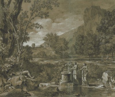 Klassisk Landskab af Pierre Henri de Valenciennes