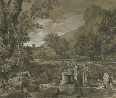Klassisk Landskab, 1779. af Pierre Henri de Valenciennes