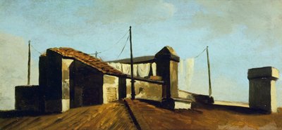 Romerske tage i sol af Pierre Henri de Valenciennes