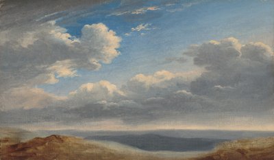 Studie af skyer over den romerske Campagna, ca. 17821785. af Pierre Henri de Valenciennes