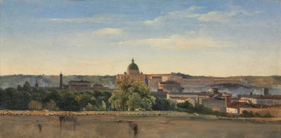 Udsigt over Rom, ca. 1782-1784 af Pierre Henri de Valenciennes