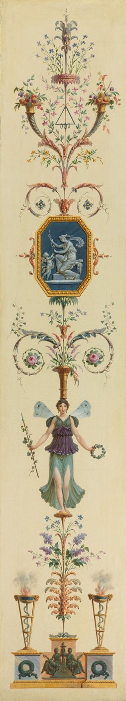 Dekorativt panel af Pierre II Rousseau