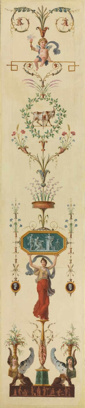 Dekorativt panel af Pierre II Rousseau