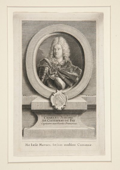 Charles J?r?me de Cisternay du Fay (1662-1723) af Pierre Imbert Drevet