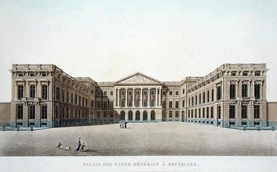 Palace of the Estates General, Bruxelles, fra 