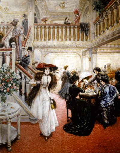 Le Grand Café, muligvis Angélina af Pierre Jean Poitevin