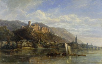 Heidelberg, 1866 af Pierre Justin Ouvrie