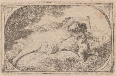 Venus og Amor af Pierre Lacour the Elder