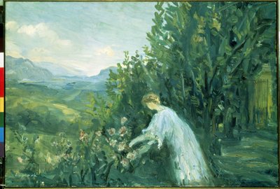 Kvinde i en have (Lady in the Garden). Maleri af Pierre Laprade (1875-1931) af Pierre Laprade