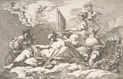 Naturens harmoni, 1762. af Pierre Lelu