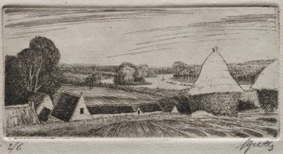 Brebant gård af Pierre Louis Gatier