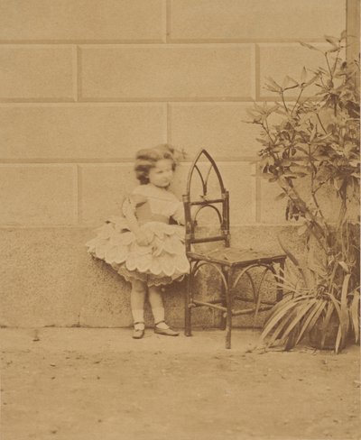 Stadig den rustikke stol, 1860