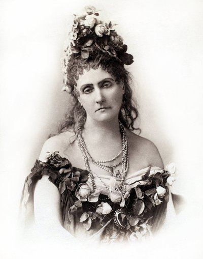 Portræt af grevinde Virginia Oldoini Verasis di Castiglione (1835Ð1899) - Portræt af Virginia Oldoini Verasis, grevinde af Castiglione (1837-1899) - foto af Pierre Louis Pierson (1822-1913) af Pierre Louis Pierson