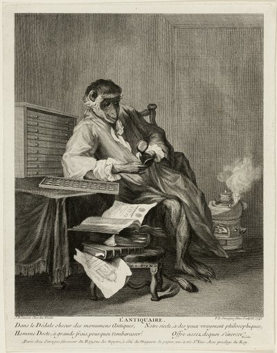 Abe-antikvaren af Pierre Louis de Surugue