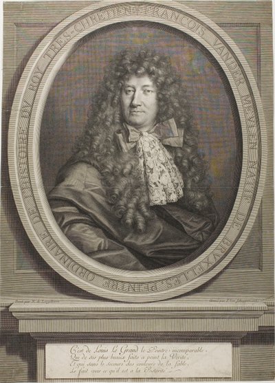 Francois Van der Meulen af Pierre Louis van Schuppen