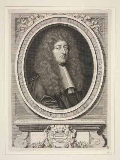 Louis Fran?ois le F?vre de Caumartin (1624-1687) af Pierre Louis van Schuppen