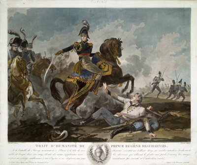 Eugene de Beauharnais kontinens, ca 1814 af Pierre Martinet