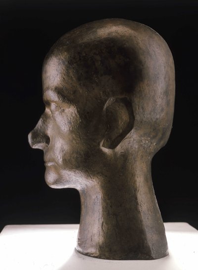 Buste af Baudelaire, bronze af Pierre-Maurice-Raymond Duchamp-Villon