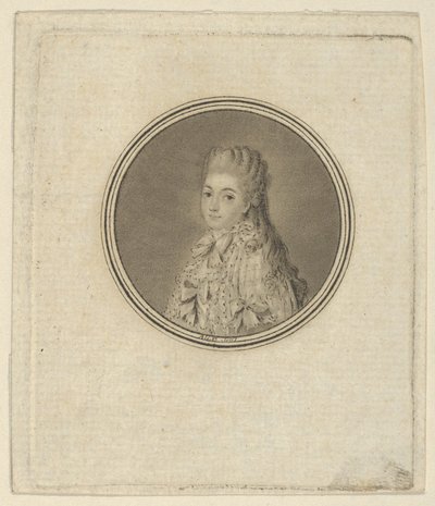 Anne de Chaumont-Guitry, grevinde af Amblimont, 1780-1817. af Pierre Michel Alix