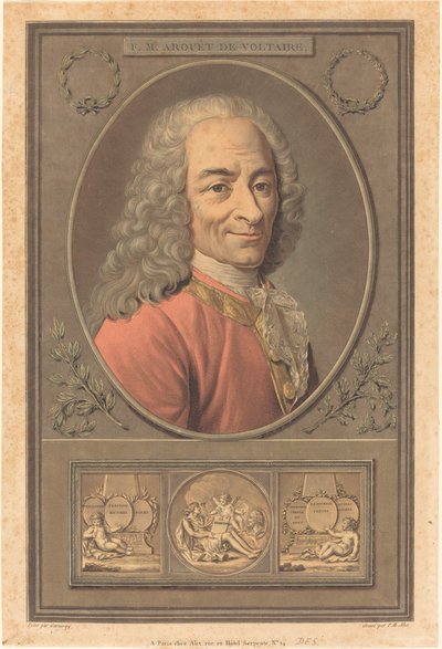 F. M. Arouet af Voltaire. af Pierre Michel Alix