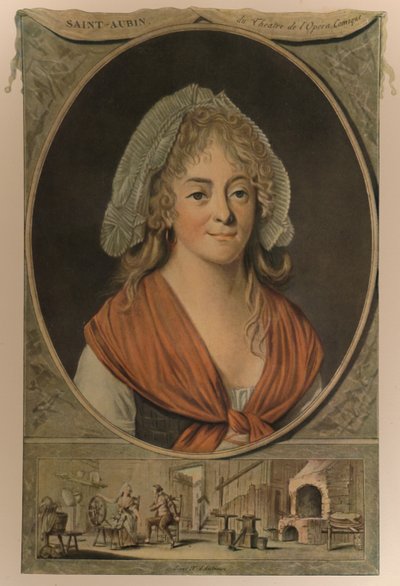 Madame Saint-Aubin, slutningen af det 18. århundrede, 1913 af Pierre Michel Alix