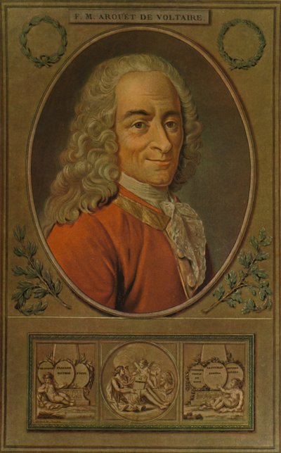 Voltaire, c1770, 1913 af Pierre Michel Alix
