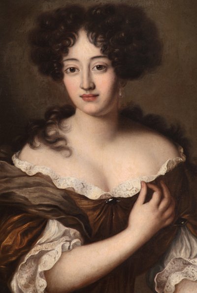 En dame, der siges at være Hortense Mancini, Duchesse de Mazarin af Pierre Mignard