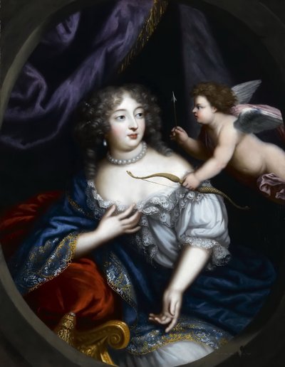 Françoise-Athénaïs de Rochechouart, Marquise de Montespan 1640-1707 af Pierre Mignard