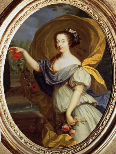""Portræt af Louise Francoise De La Baume Le Blanc, hertuginde af Valliere (Madame De La Valliere) (1644-1710), Louis XIV