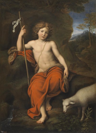 Den hellige Johannes Døberen af Pierre Mignard