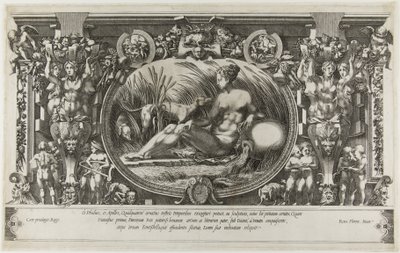 Nymfen af Fontainbleau, 1554 af Pierre Milan
