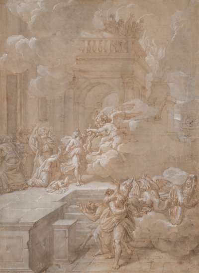Medea dræber sine børn af Pierre Monier