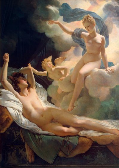 Morpheus og Iris, 1811. af Pierre Narcisse Guerin