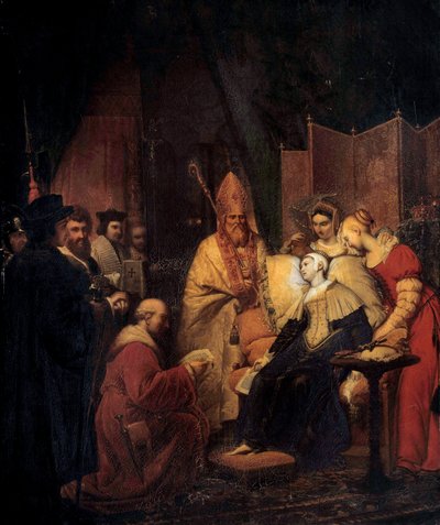 Anne de Boleyn (Anna eller Ann Bolin og Anne Bullen af Pierre Nolasque Bergeret