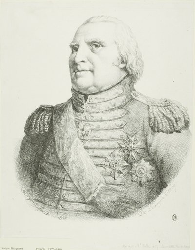 Portræt af Ludvig XVIII af Pierre Nolasque Bergeret